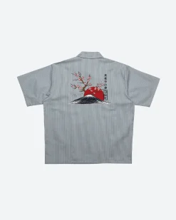 Dirty Ghetto Kids Accord Embroidered Woven Shirt| Tops