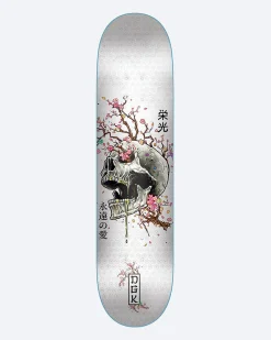 Dirty Ghetto Kids Ancestry White Skateboard Deck| Logo Skateboards