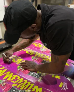 Dirty Ghetto Kids Autographed Cheesin' Stevie 8.38" Skateboard Deck| Pro Skateboards