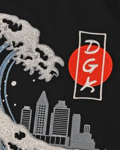 Dirty Ghetto Kids Breaker Embroidered Knit| Tops
