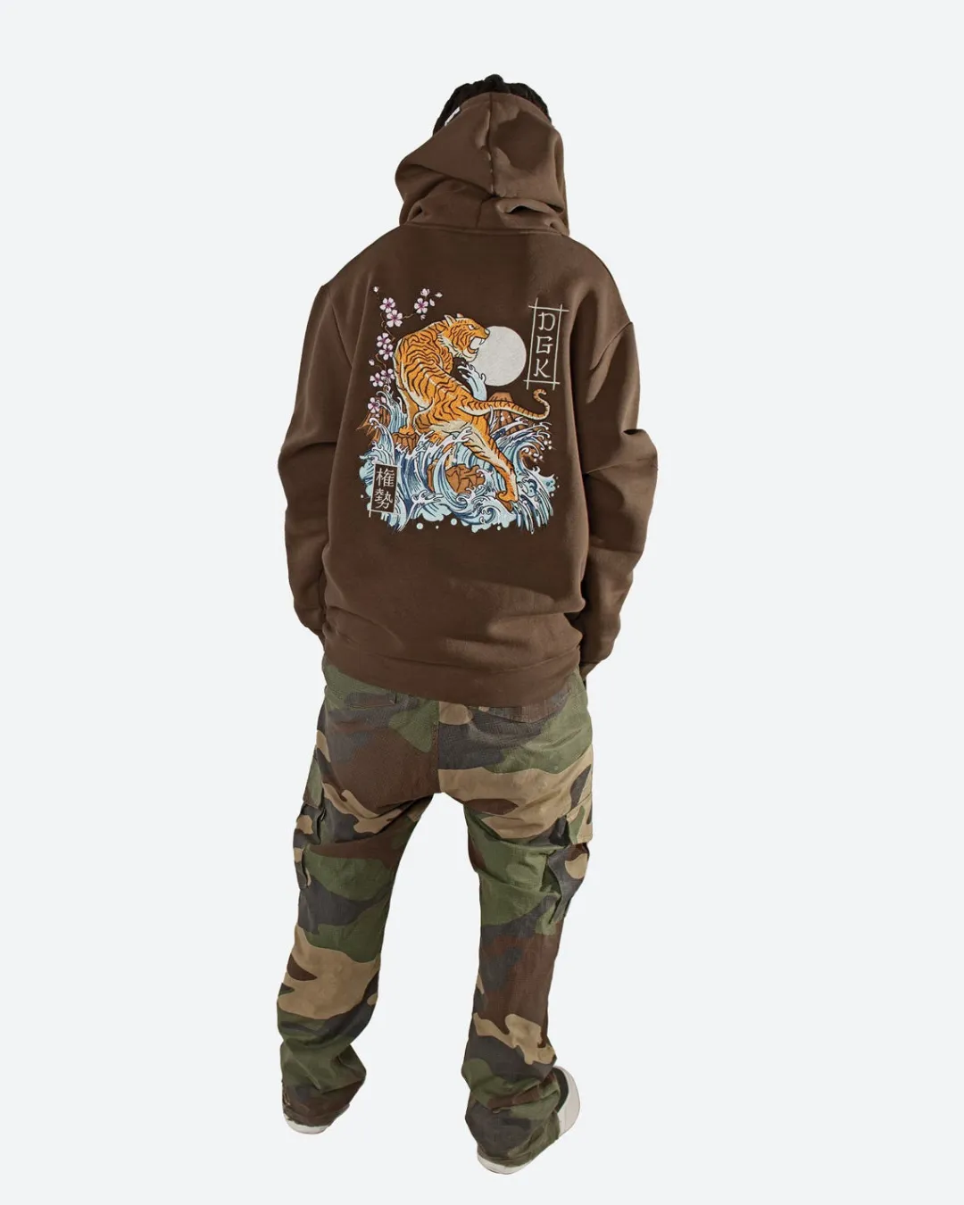 Dirty Ghetto Kids Clout Embroidered Hooded Fleece| Hoodies & Fleece