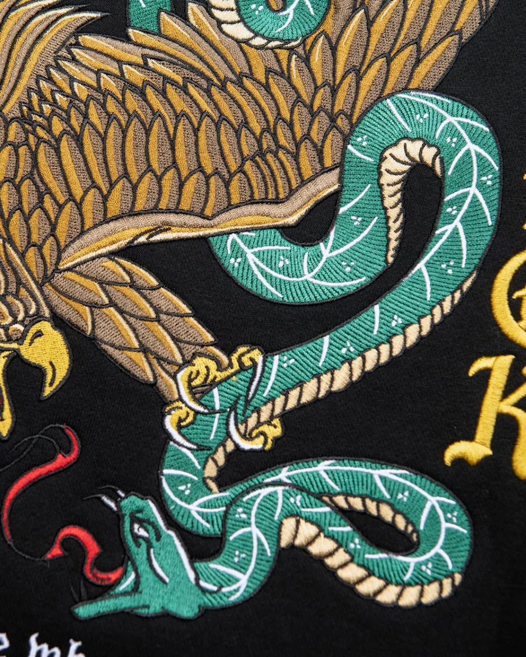 Dirty Ghetto Kids Courage Embroidered Hooded Fleece| Hoodies & Fleece