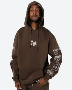 Dirty Ghetto Kids Crazy Life Embroidered Hooded Fleece| Hoodies & Fleece