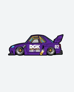 Dirty Ghetto Kids DGK x Kaido House Roulette Racer Pin| Accessories