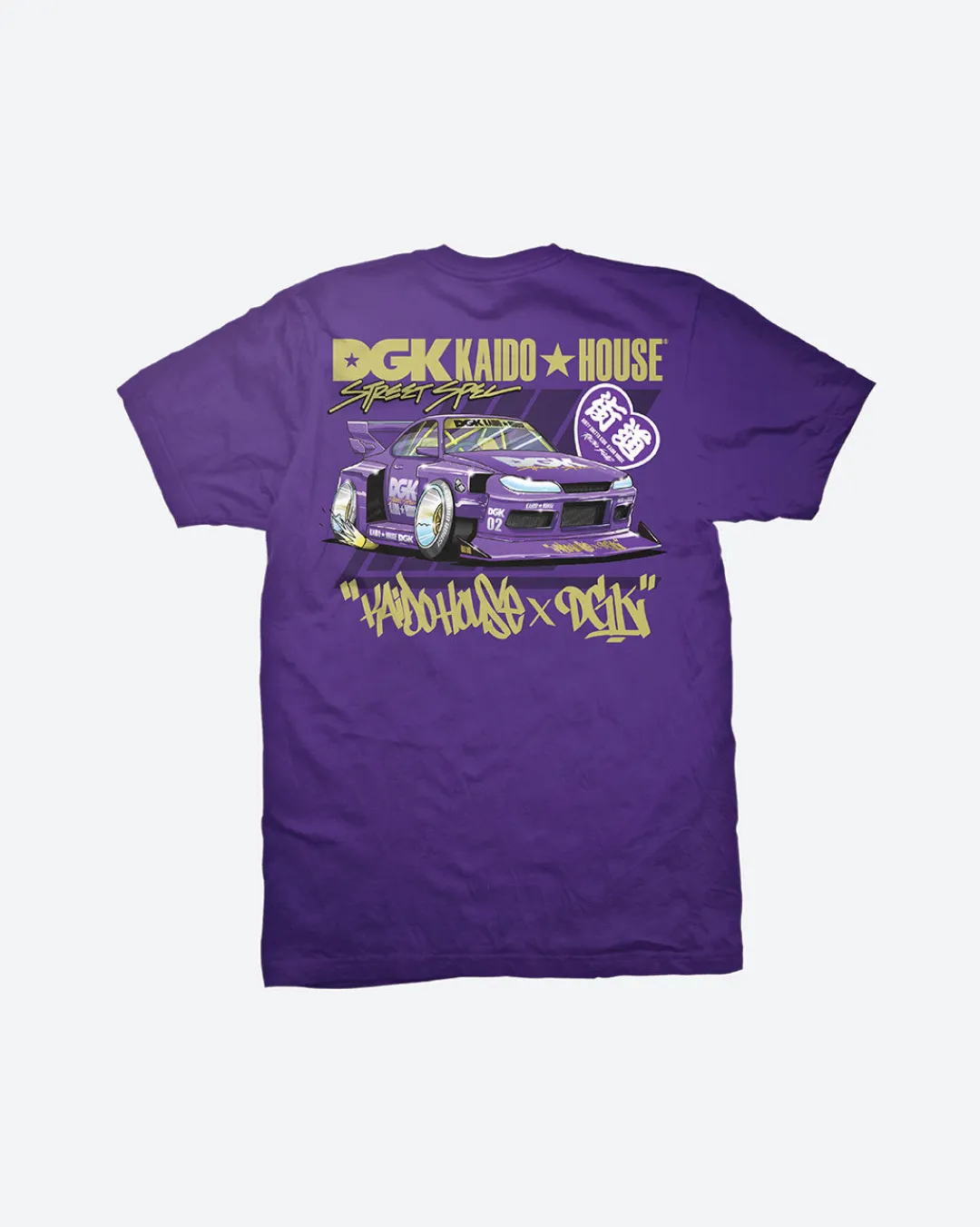Dirty Ghetto Kids DGK x Kaido House Roulette Racer T-Shirt| T-Shirts