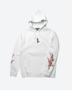 Dirty Ghetto Kids Fire Blossom Embroidered Hooded Fleece| Hoodies & Fleece