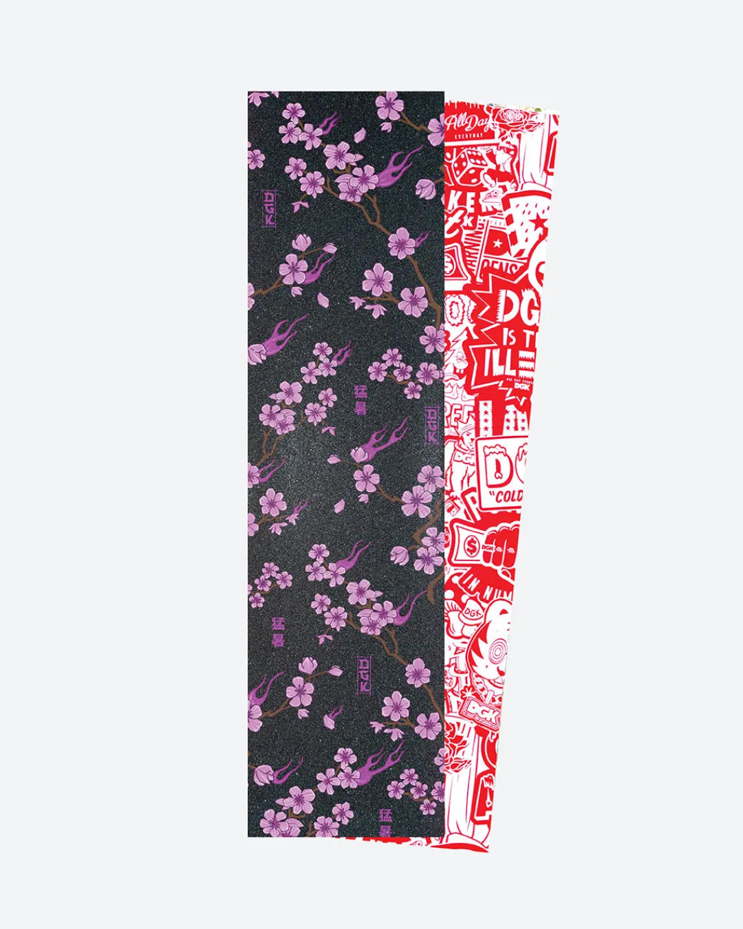 Dirty Ghetto Kids Fire Blossom GripTape| Griptape|Accessories