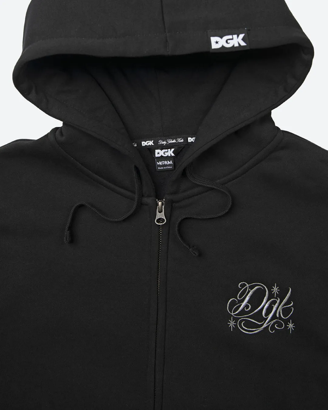 Dirty Ghetto Kids Fool For You Embroidered Zip-Up Hooded Fleece| Hoodies & Fleece