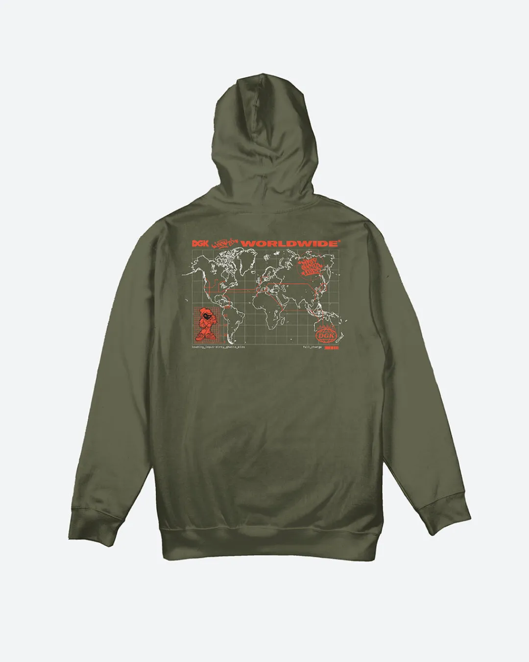 Dirty Ghetto Kids Global Hooded Fleece| Hoodies & Fleece