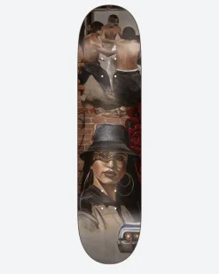Dirty Ghetto Kids Godffiti No.1 8.0" Skateboard Deck| Logo Skateboards