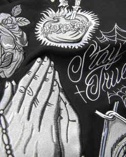Dirty Ghetto Kids Inked Embroidered Hooded Fleece| Hoodies & Fleece