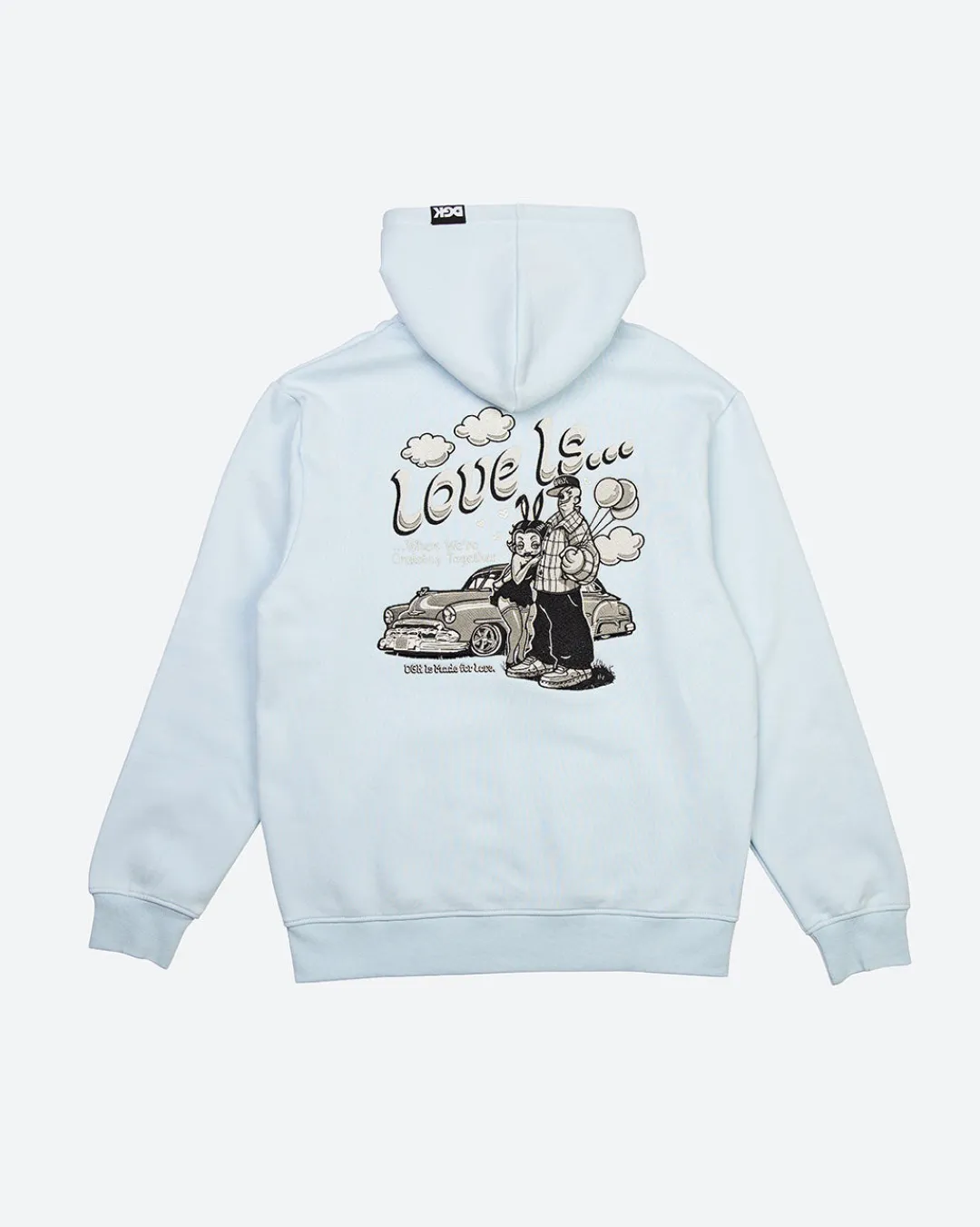 Dirty Ghetto Kids Love Is..Embroidered Hooded Fleece| Hoodies & Fleece