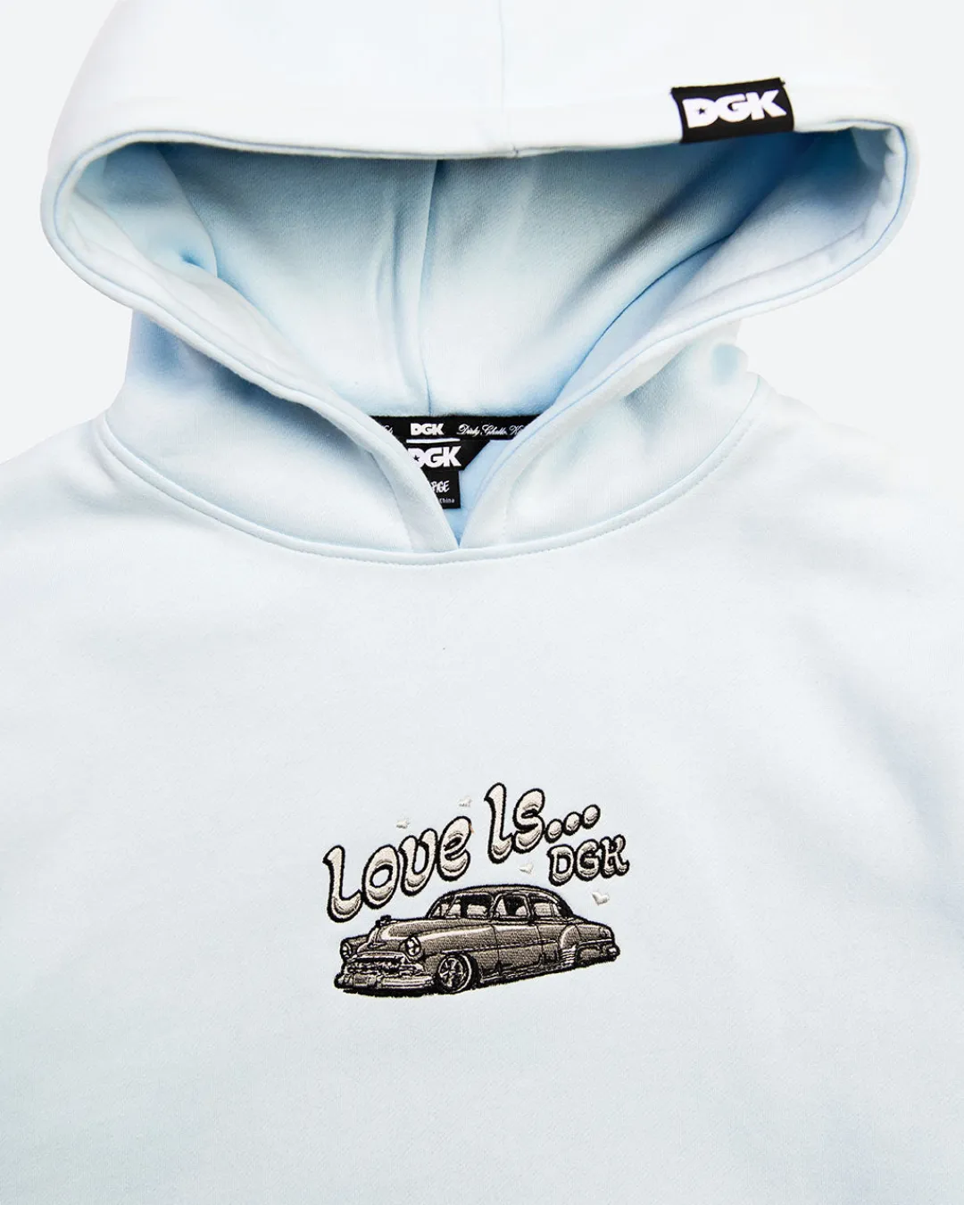 Dirty Ghetto Kids Love Is..Embroidered Hooded Fleece| Hoodies & Fleece