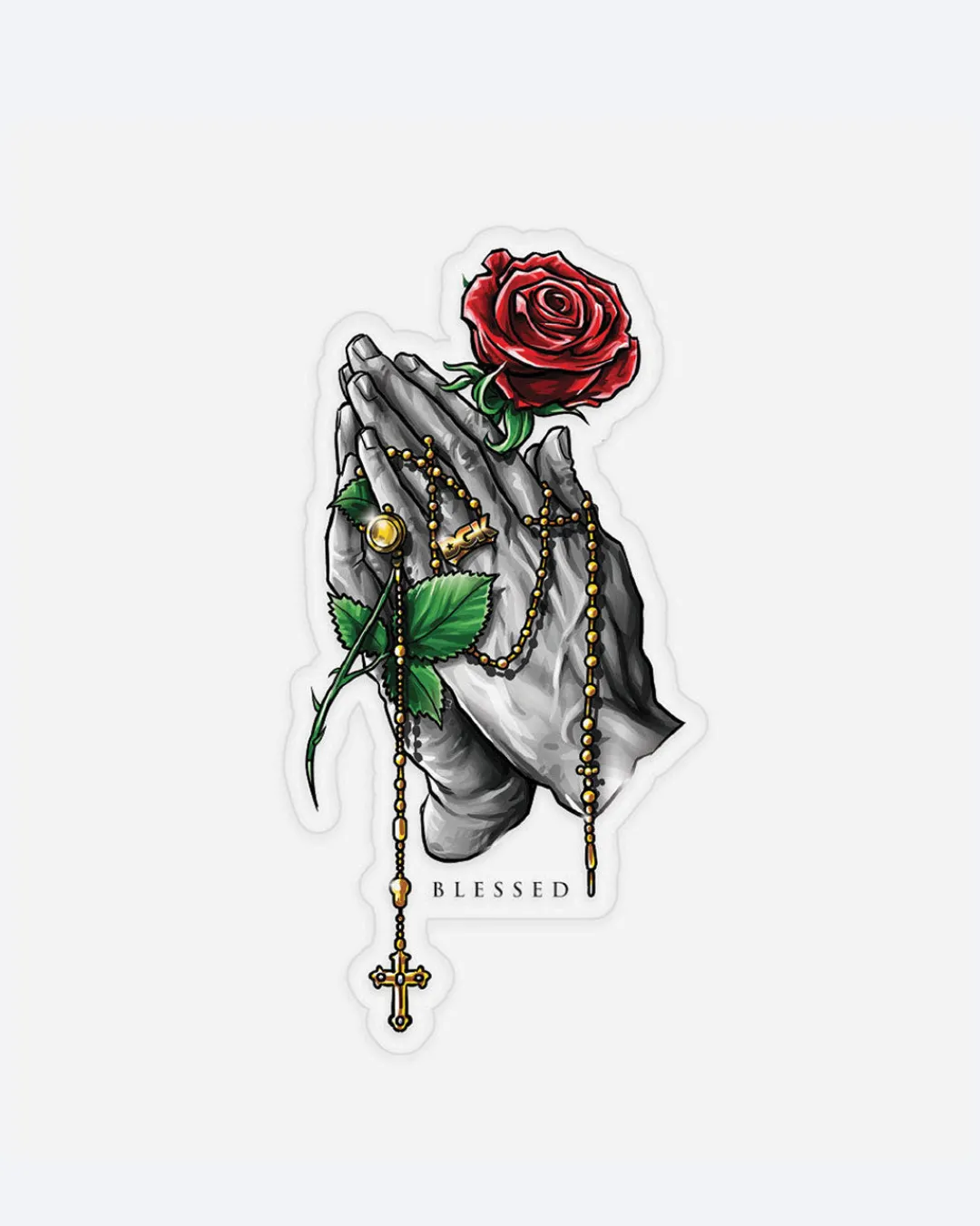Dirty Ghetto Kids Rosary Sticker| Stickers|Accessories