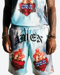 Dirty Ghetto Kids Sacred Athletic Shorts| Bottoms