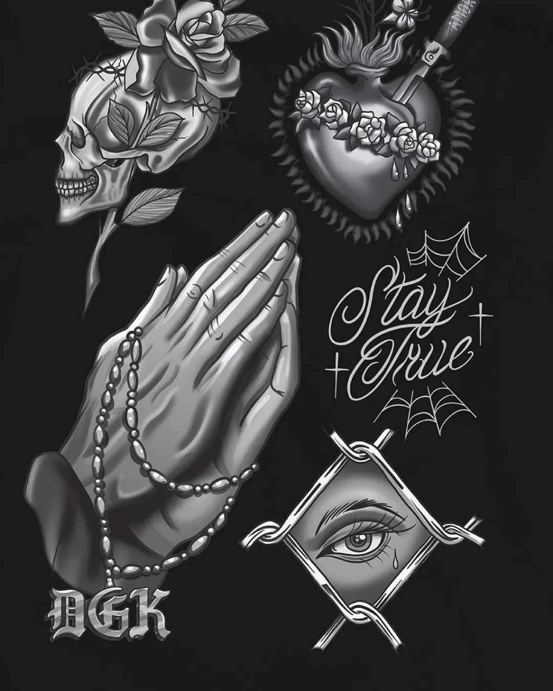 Dirty Ghetto Kids Stay True Crewneck| Hoodies & Fleece
