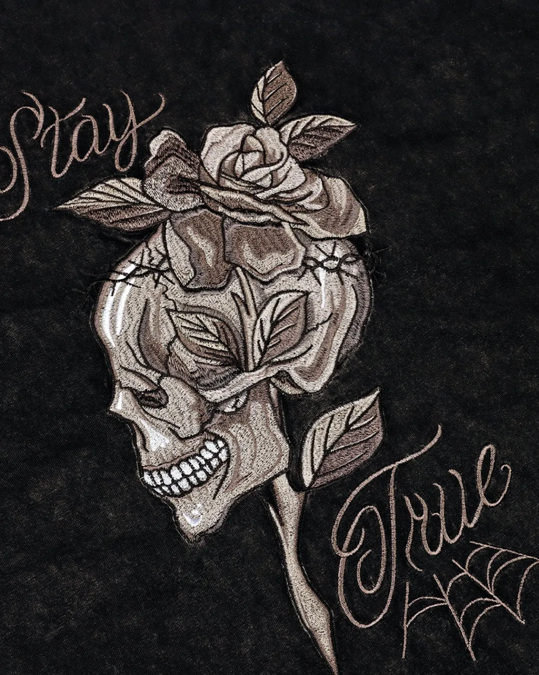 Dirty Ghetto Kids Stay True Embroidered Knit| Tops
