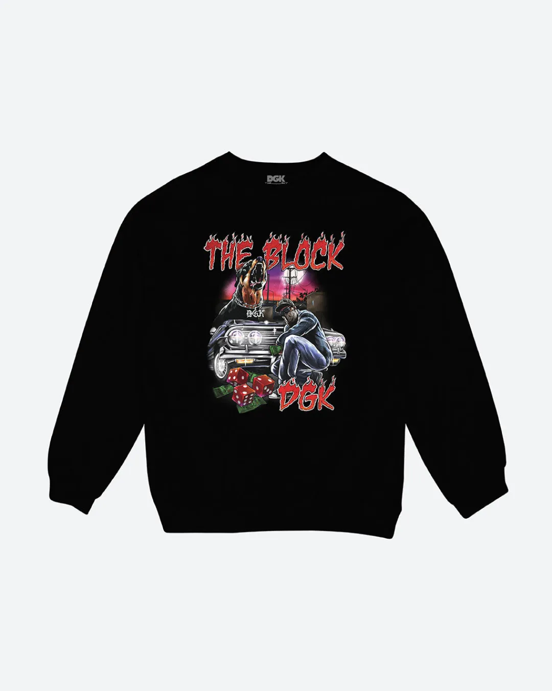 Dirty Ghetto Kids The Block Crewneck| Hoodies & Fleece