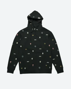 Dirty Ghetto Kids Tranquil Embroidered Hooded Fleece| Hoodies & Fleece