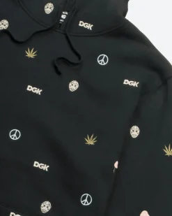 Dirty Ghetto Kids Tranquil Embroidered Hooded Fleece| Hoodies & Fleece