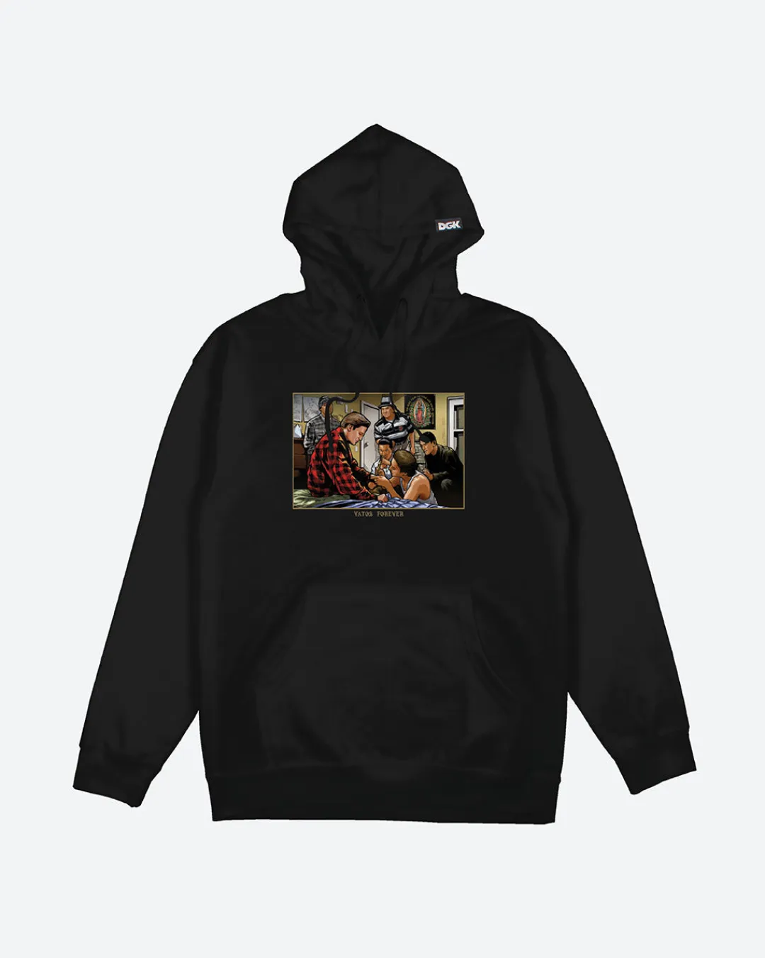 Dirty Ghetto Kids Vatos Forever Hooded Fleece| Hoodies & Fleece
