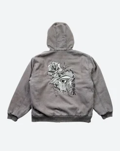 Dirty Ghetto Kids Watcher Hooded Canvas Jacket| Jackets