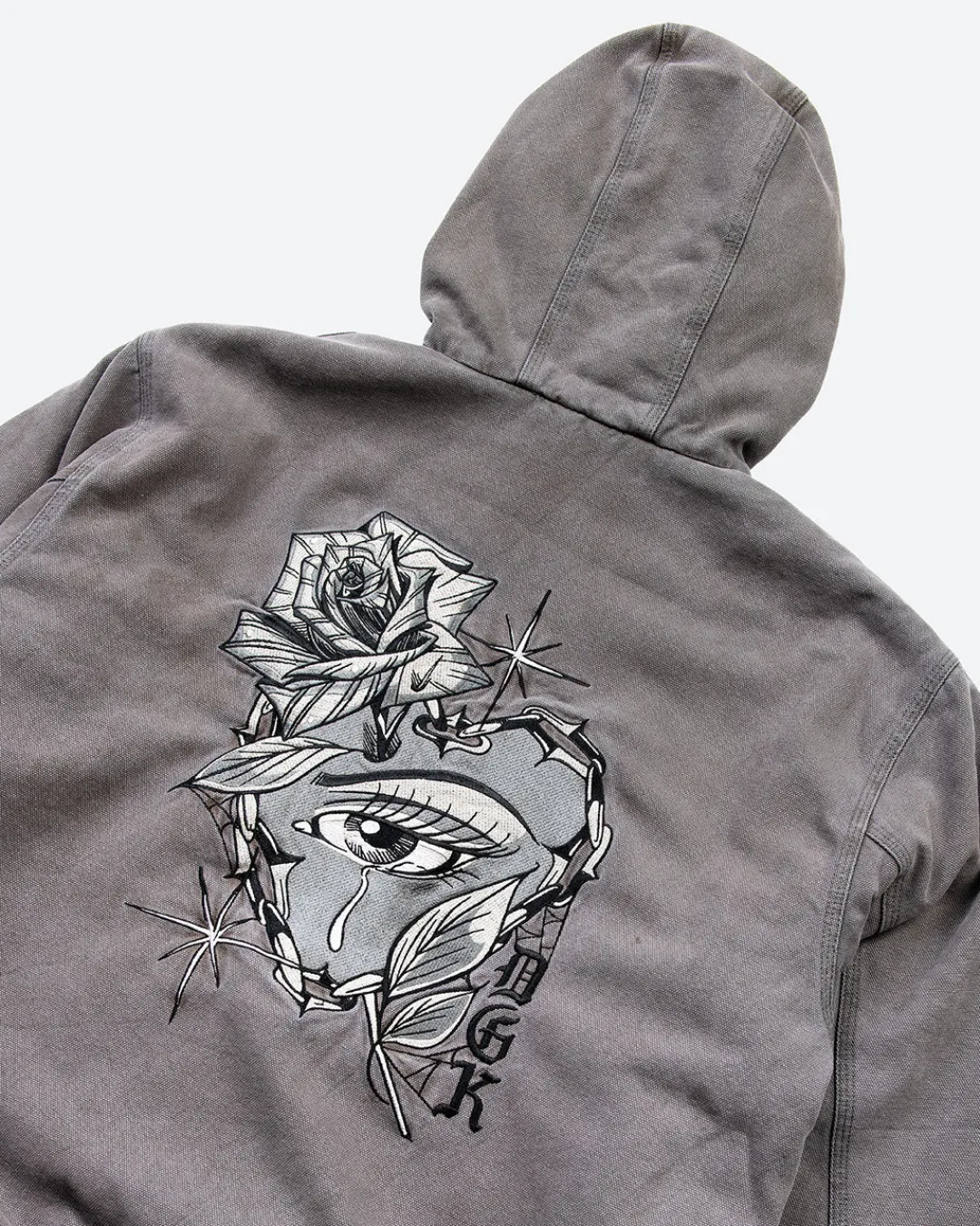 Dirty Ghetto Kids Watcher Hooded Canvas Jacket| Jackets